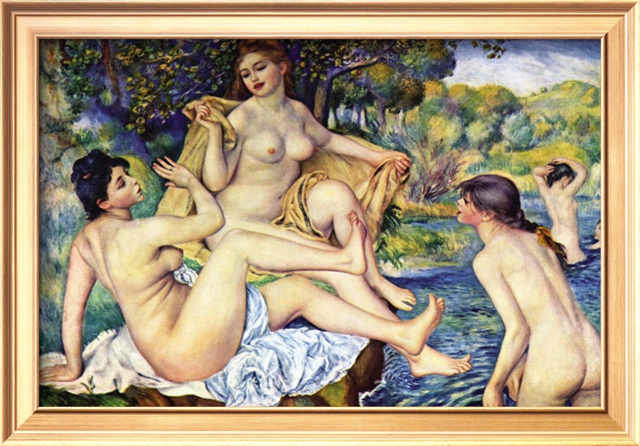The Bathers, 1887 by Pierre Auguste Renoir